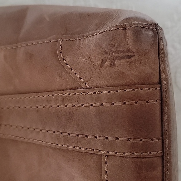 Authentic Excellent Condition Frye Leather Handbag Melissa Mini Tote Bag DB0250 - Picture 3 of 17